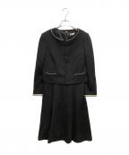 TOCCAトッカ）の古着「アンサンブルリボンワンピース」｜ブラック
