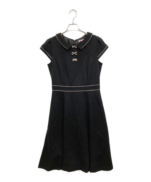 TOCCA（トッカ）TOCCA (トッカ) アンサンブルリボンワンピース ブラック サイズ:SIZE4(L程度):ジャケット(6:XL相当)の古着・服飾アイテム