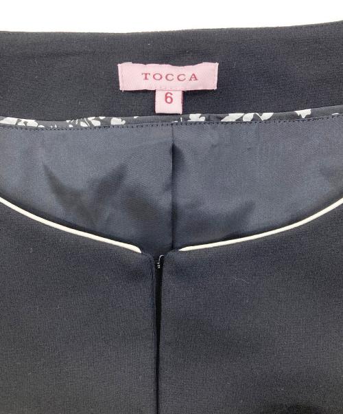 TOCCA（トッカ）TOCCA (トッカ) アンサンブルリボンワンピース ブラック サイズ:SIZE4(L程度):ジャケット(6:XL相当)の古着・服飾アイテム