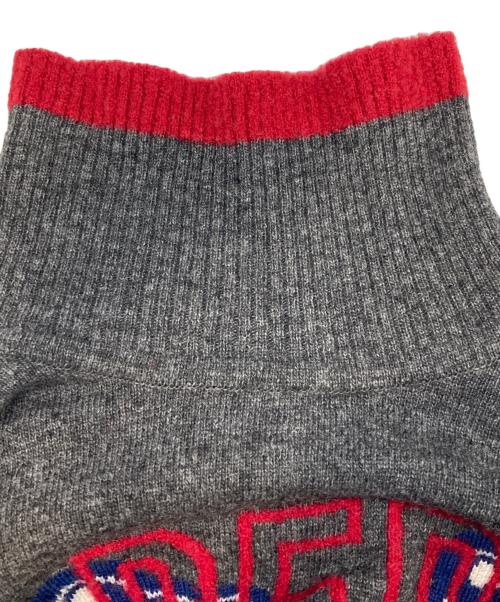 Vivienne Westwood RED LABEL（ヴィヴィアンウエストウッドレッドレーベル）Vivienne Westwood RED LABEL (ヴィヴィアンウエストウッドレッドレーベル) テディベアタートルネックニット グレー サイズ:00の古着・服飾アイテム