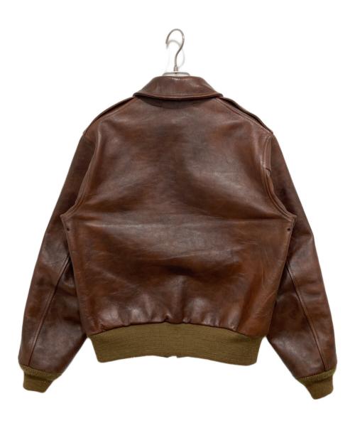BUZZ RICKSON'S（バズリクソンズ）BUZZ RICKSON'S (バズリクソンズ) A-2ホースハイドザージャケット ブラウン サイズ:40(L)の古着・服飾アイテム