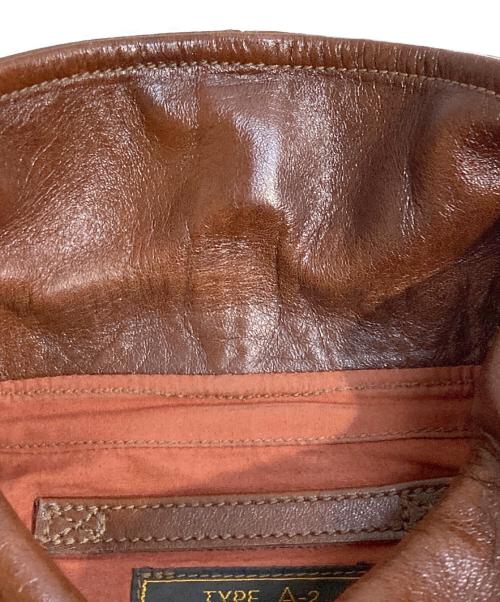 BUZZ RICKSON'S（バズリクソンズ）BUZZ RICKSON'S (バズリクソンズ) A-2ホースハイドザージャケット ブラウン サイズ:40(L)の古着・服飾アイテム