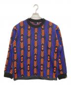 THE NORTH FACEザ ノース フェイス）の古着「RAGE Sweater」｜ネイビー×オレンジ