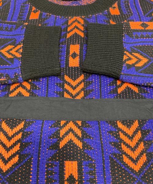 THE NORTH FACE（ザ ノース フェイス）THE NORTH FACE (ザ ノース フェイス) RAGE Sweater ネイビー×オレンジ サイズ:Lの古着・服飾アイテム