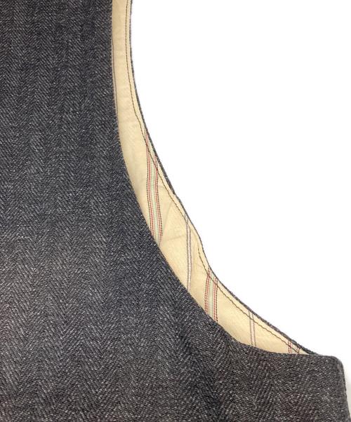 ORGUEIL（オルゲイユ）ORGUEIL (オルゲイユ) Workers Gilet グレー サイズ:Lの古着・服飾アイテム