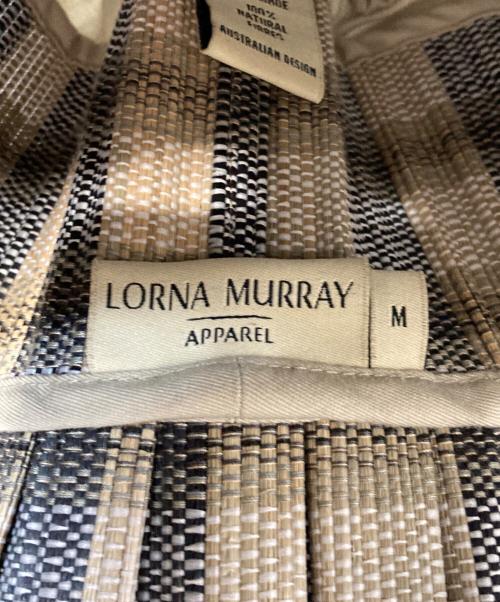 Lorna Murray（ローナマーレイ）LORNA MURRAY (ローナマーレイ) カプリハット ブラック×ベージュ サイズ:Mの古着・服飾アイテム