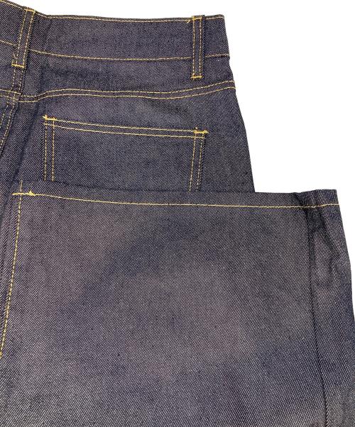 INTER FACTORY（インター ファクトリー）INTER FACTORY (インター ファクトリー) hyoma リジットデニムパンツ インディゴ サイズ:Mの古着・服飾アイテム