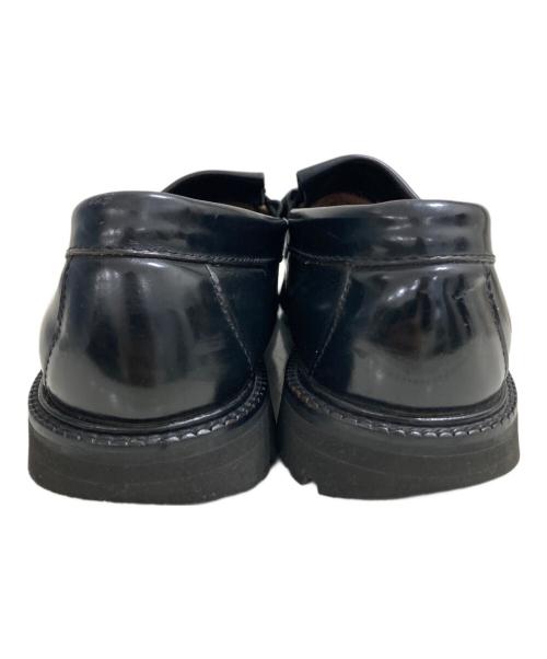 G.H.BASS（ジーエイチバス）G.H.BASS (ジーエイチバス) FRED PERRY (フレッドペリー) タッセルローファー ブラック サイズ:US8の古着・服飾アイテム