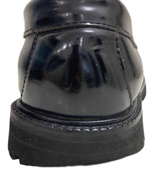 G.H.BASS（ジーエイチバス）G.H.BASS (ジーエイチバス) FRED PERRY (フレッドペリー) タッセルローファー ブラック サイズ:US8の古着・服飾アイテム