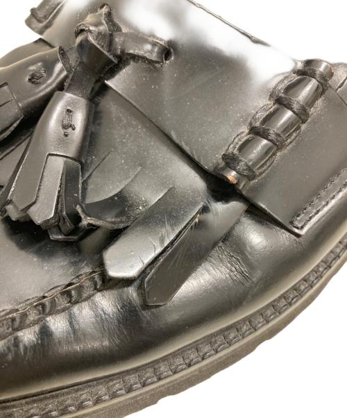 G.H.BASS（ジーエイチバス）G.H.BASS (ジーエイチバス) FRED PERRY (フレッドペリー) タッセルローファー ブラック サイズ:US8の古着・服飾アイテム