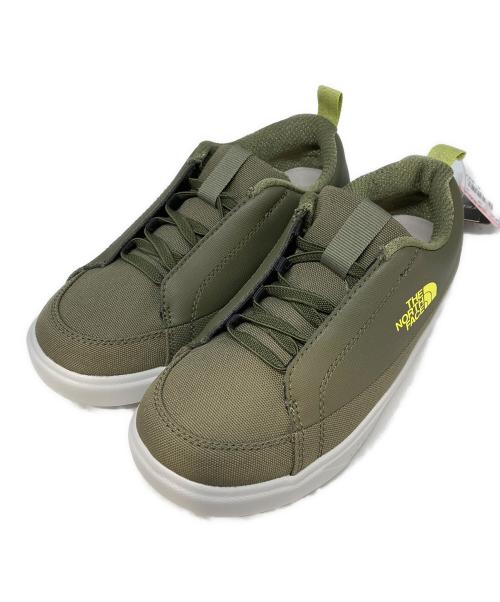 THE NORTH FACE（ザ ノース フェイス）THE NORTH FACE (ザ ノース フェイス) ベースキャンプレースウォータープルーフ カーキ サイズ:22cm 未使用品の古着・服飾アイテム