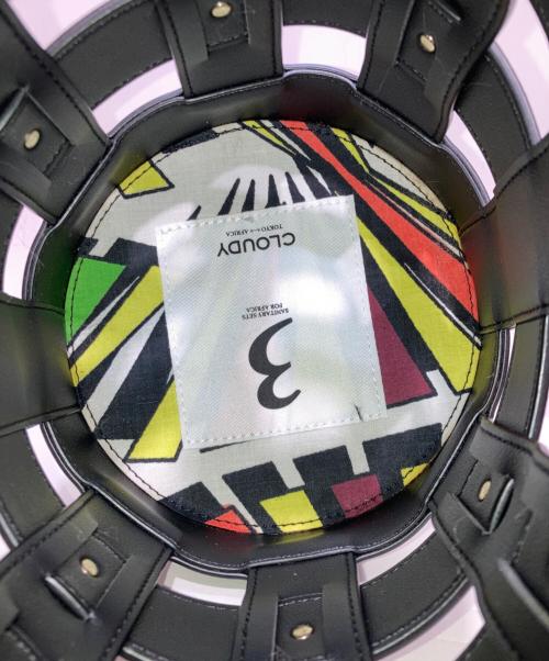 CLOUDY（クラウディー）CLOUDY (クラウディー) メッシュチューブバッグ ブラックの古着・服飾アイテム