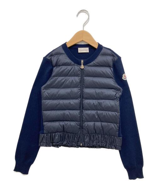 MONCLER（モンクレール）MONCLER (モンクレール) MAGLIA TRICOT CARDIGAN ネイビー サイズ:140cmの古着・服飾アイテム