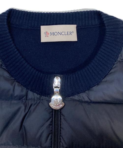 MONCLER（モンクレール）MONCLER (モンクレール) MAGLIA TRICOT CARDIGAN ネイビー サイズ:140cmの古着・服飾アイテム