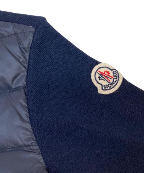 MONCLER（モンクレール）MONCLER (モンクレール) MAGLIA TRICOT CARDIGAN ネイビー サイズ:140cmの古着・服飾アイテム