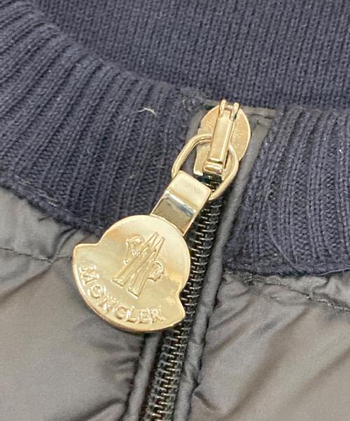 MONCLER（モンクレール）MONCLER (モンクレール) MAGLIA TRICOT CARDIGAN ネイビー サイズ:140cmの古着・服飾アイテム