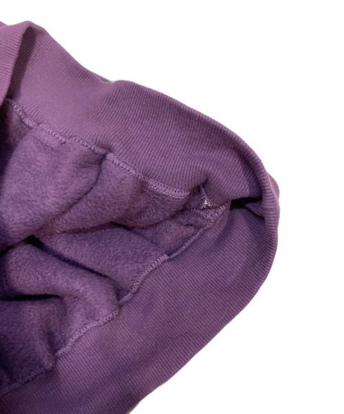 PWA（プア）PWA (プア) ハーフジップパーカー パープル サイズ:Sの古着・服飾アイテム