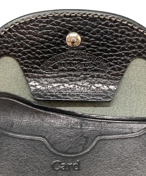 池之端銀革店（イケノハタギンカワテン）池之端銀革店 (イケノハタギンカワテン) iru (IRU) コンパクトウォレット ブラックの古着・服飾アイテム