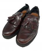 GEORGE COX×FRED PERRYジョージコックス×フレッドペリー）の古着「タッセルローファー」｜ブラウン