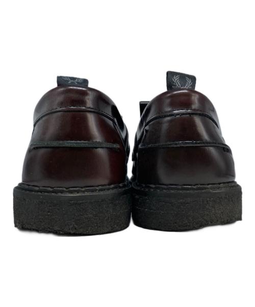 GEORGE COX（ジョージコックス）GEORGE COX (ジョージコックス) FRED PERRY (フレッドペリー) タッセルローファー ブラウン サイズ:26cmの古着・服飾アイテム