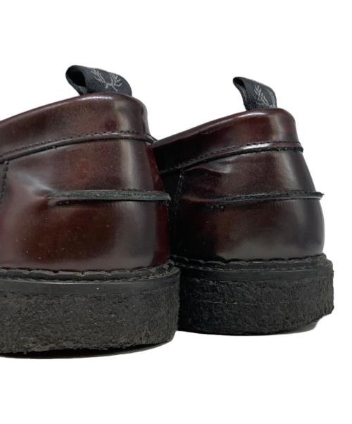 GEORGE COX（ジョージコックス）GEORGE COX (ジョージコックス) FRED PERRY (フレッドペリー) タッセルローファー ブラウン サイズ:26cmの古着・服飾アイテム