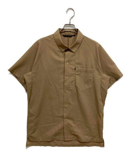 Teton Bros（ティートンブロス）Teton Bros (ティートンブロス) Axio Suburb Shirt ベージュ サイズ:Lの古着・服飾アイテム