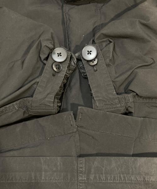 ATON（エイトン）ATON (エイトン) AIR WEATHER SHORT MODS COAT ブラック サイズ:6 (L)の古着・服飾アイテム