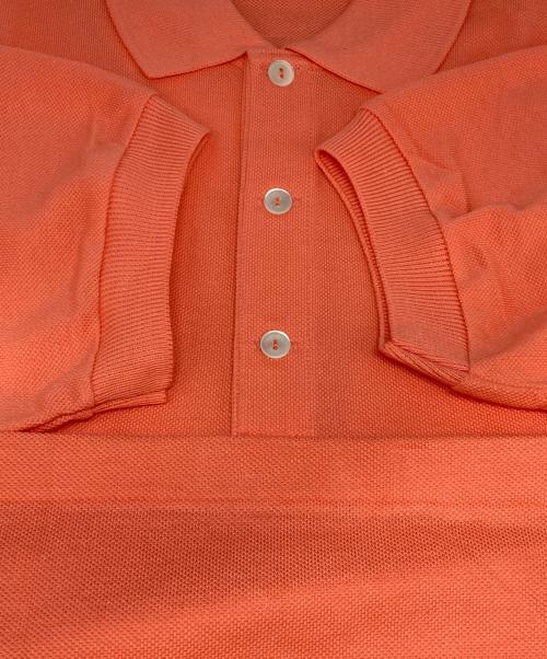 CHEMISE LACOSTE（シュミーズ ラコステ）CHEMISE LACOSTE (シュミーズ ラコステ) ポロシャツ アプリコット サイズ:Lの古着・服飾アイテム