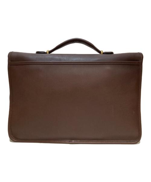 COACH（コーチ）COACH (コーチ) ターンロックブリーフケース ブラウンの古着・服飾アイテム