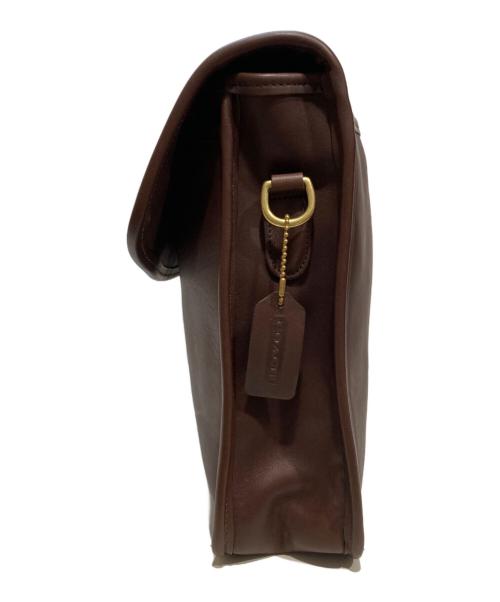 COACH（コーチ）COACH (コーチ) ターンロックブリーフケース ブラウンの古着・服飾アイテム