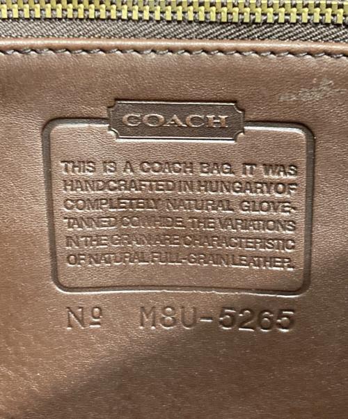 COACH（コーチ）COACH (コーチ) ターンロックブリーフケース ブラウンの古着・服飾アイテム