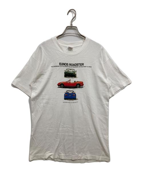 FRUIT OF THE LOOM（フルーツオブザルーム）FRUIT OF THE LOOM (フルーツオブザルーム) EUNOS ROADSTER TEE ホワイト サイズ:Lの古着・服飾アイテム