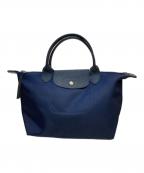 LONGCHAMPロンシャン）の古着「ルプリアージュ ネオ トートバッグ」｜ネイビー
