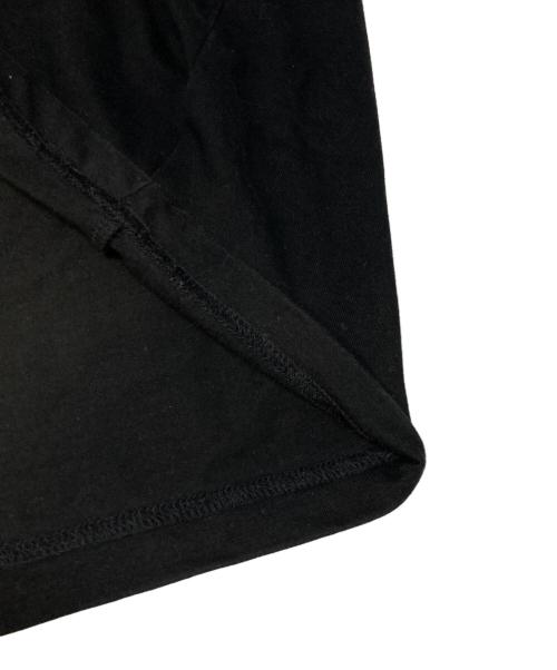 GOD SELECTION XXX（ゴッドセレクショントリプルエックス）GOD SELECTION XXX (ゴッドセレクショントリプルエックス) プリントカットソー ブラック×ブルー サイズ:Lの古着・服飾アイテム