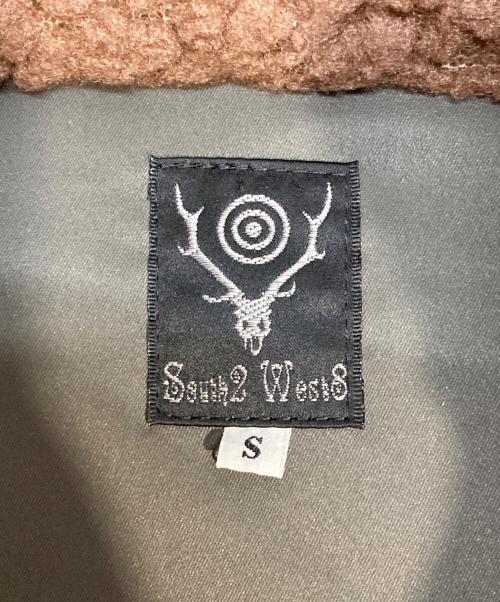 South2 West8（サウスツー ウエストエイト）south2 west8 (サウスツー ウエストエイト) Piping Jacket ブラウン サイズ:Sの古着・服飾アイテム