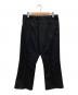 Needles（ニードルズ）の古着「W.U. Boot-Cut Pant - Pe/C Twill」｜ブラック