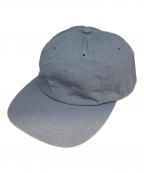 kijima takayukiキジマタカユキ）の古着「ELASTIC BACK 6PANEL CAP」｜スカイブルー