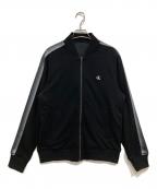 Calvin Klein Jeansカルバンクラインジーンズ）の古着「サイドラインジップジャケット」｜ブラック