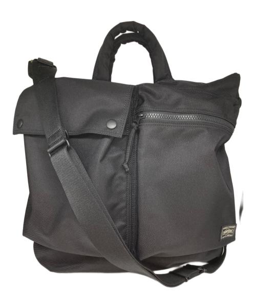PORTER（ポーター）PORTER (ポーター) 2WAY HELMETBAG/2WAY ヘルメットバッグ ブラックの古着・服飾アイテム