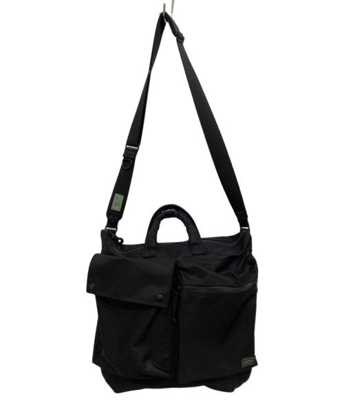 PORTER（ポーター）PORTER (ポーター) 2WAY HELMETBAG/2WAY ヘルメットバッグ ブラックの古着・服飾アイテム