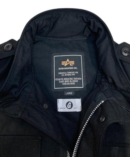 ALPHA（アルファ）ALPHA (アルファ) GOODENOUGH (グッドイナフ) M65モッドジャケット ブラック サイズ:L 未使用品の古着・服飾アイテム