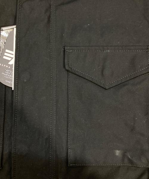 ALPHA（アルファ）ALPHA (アルファ) GOODENOUGH (グッドイナフ) M65モッドジャケット ブラック サイズ:L 未使用品の古着・服飾アイテム