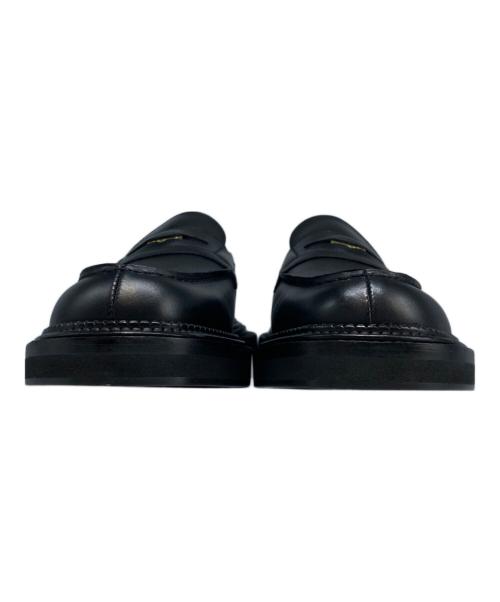 J.M.WESTON（ジェイエムウエストン）J.M.WESTON (ジェイエムウエストン) sacai (サカイ) シグニチャーローファー ブラック サイズ:7 1/2D(27.5cm程度)の古着・服飾アイテム