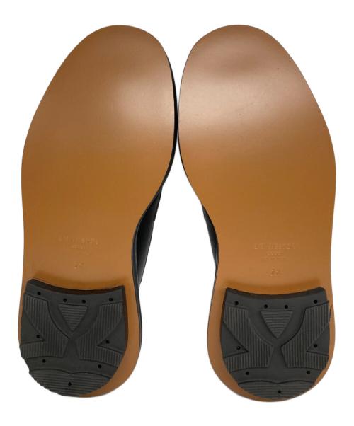 J.M.WESTON（ジェイエムウエストン）J.M.WESTON (ジェイエムウエストン) sacai (サカイ) シグニチャーローファー ブラック サイズ:7 1/2D(27.5cm程度)の古着・服飾アイテム