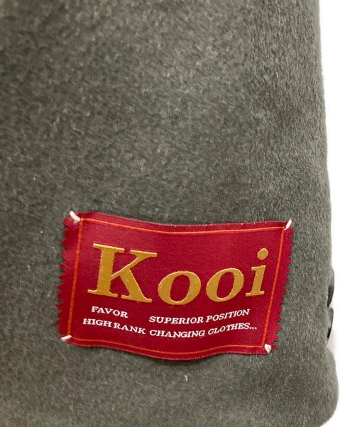 kooi（コーイ）KOOI (コーイ) STITCH CHESTER COAT オリーブ サイズ:2の古着・服飾アイテム
