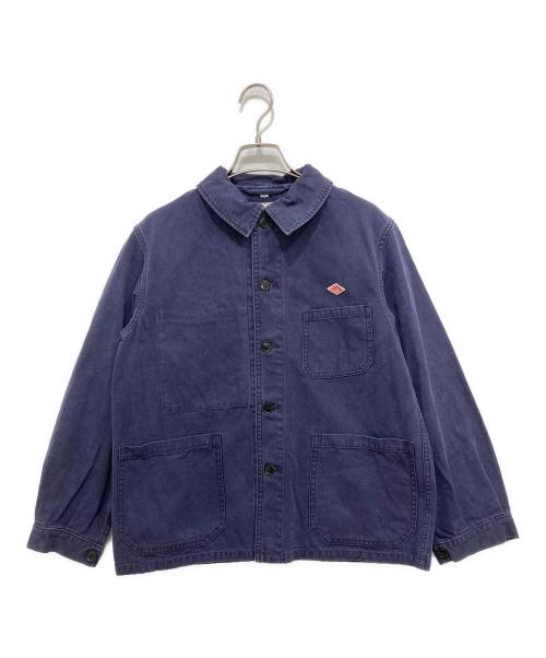 DANTON（ダントン）DANTON (ダントン) モールスキン カバーオールジャケット ネイビー サイズ:S (36)の古着・服飾アイテム