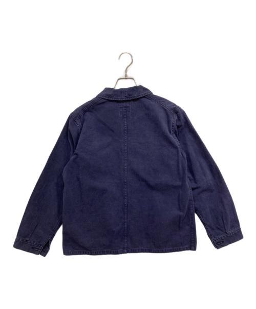 DANTON（ダントン）DANTON (ダントン) モールスキン カバーオールジャケット ネイビー サイズ:S (36)の古着・服飾アイテム