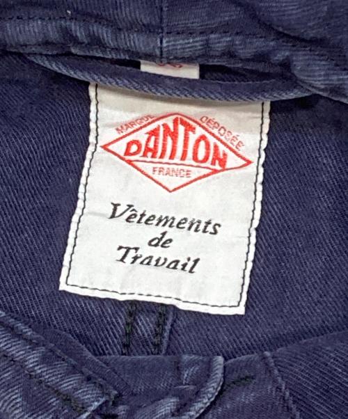 DANTON（ダントン）DANTON (ダントン) モールスキン カバーオールジャケット ネイビー サイズ:S (36)の古着・服飾アイテム