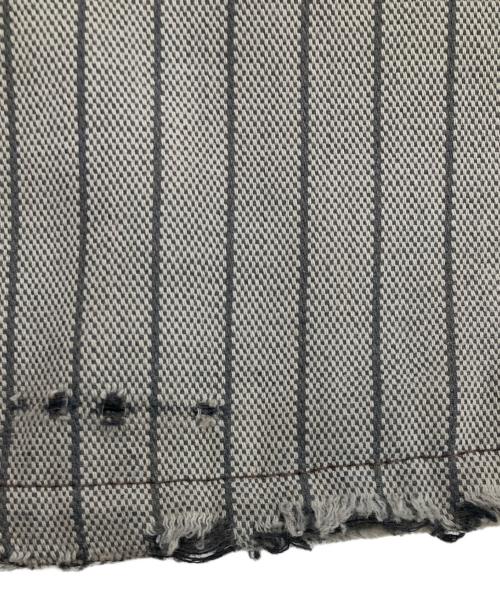 LEVI'S（リーバイス）LEVI'S (リーバイス) STA-PREST ストライプパンツ グレー サイズ:93.5cm(W37)の古着・服飾アイテム