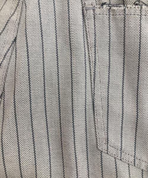 LEVI'S（リーバイス）LEVI'S (リーバイス) STA-PREST ストライプパンツ グレー サイズ:93.5cm(W37)の古着・服飾アイテム